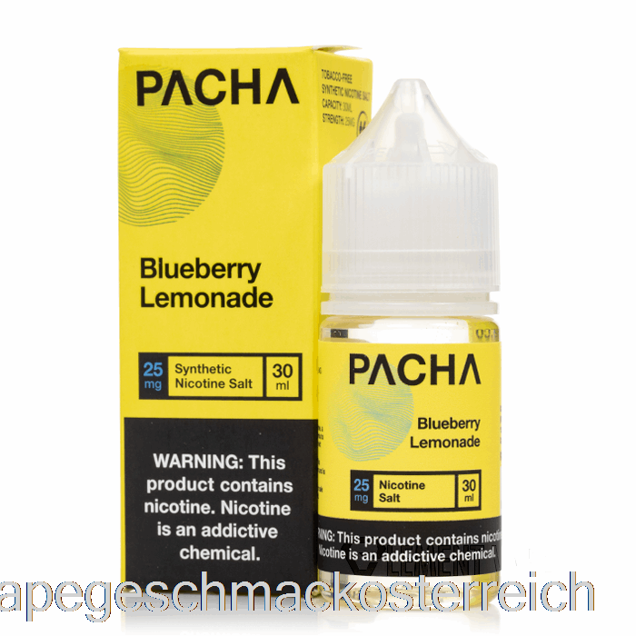 Blaubeerlimonade - Pacha-Salze - 30 Ml 50 Mg Vape-Geschmack